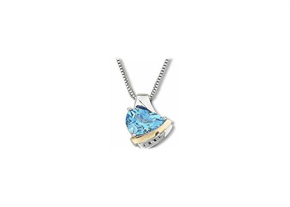 Rhodium Plated | Solitaire Stud Pendants